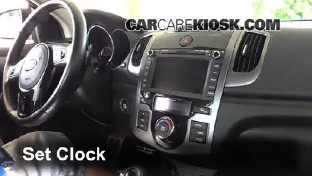 2013 Kia Forte Koup SX 2.4L 4 Cyl. Clock Set Clock